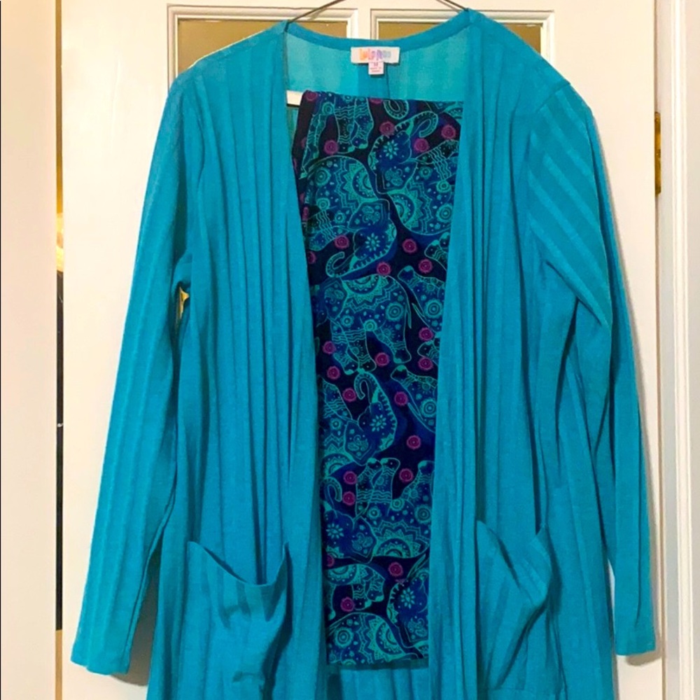 Lularoe Duster Sweater M - image 1